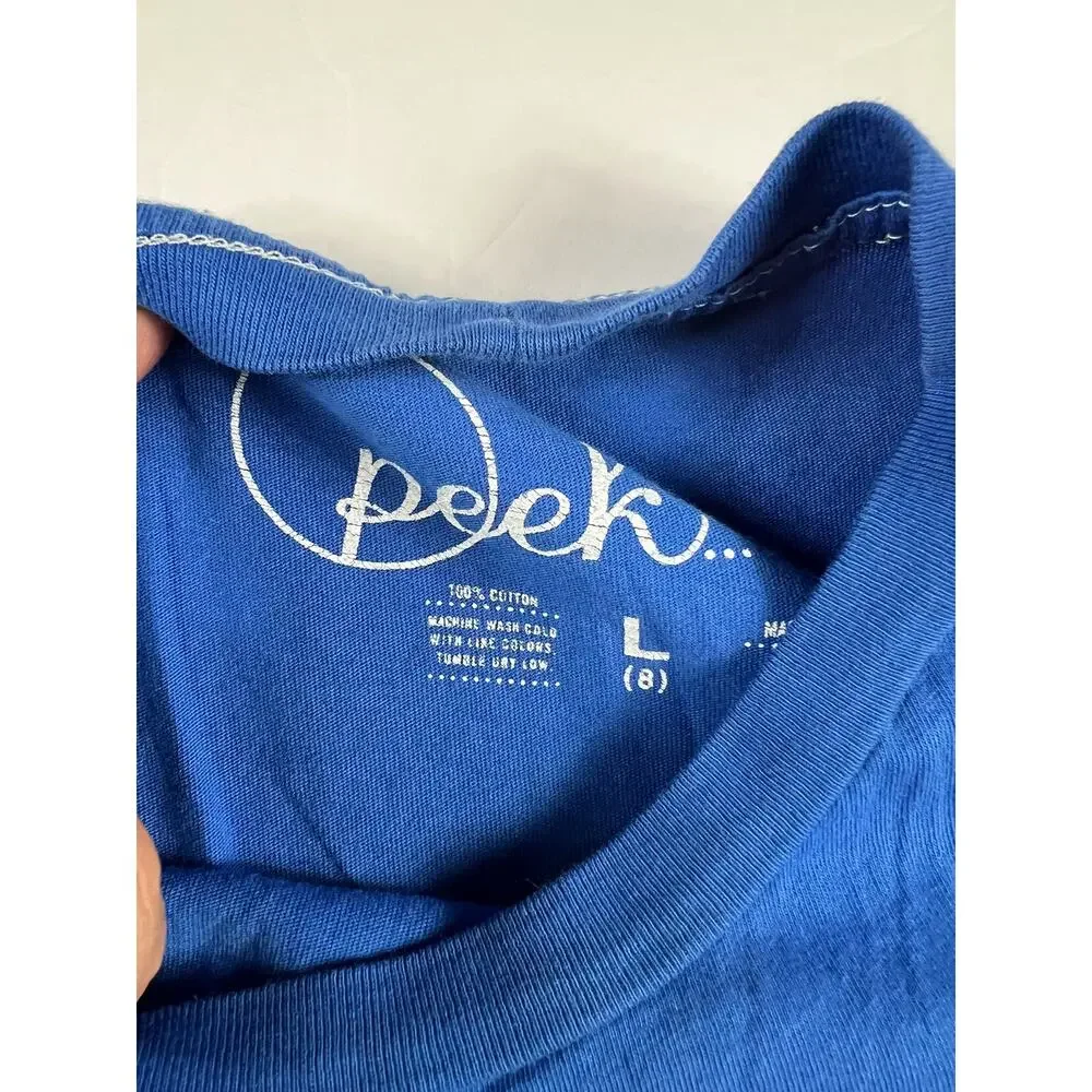 Peek Blue Take Off Tee 8 boys - Picture 4 of 9